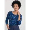 Appletree 3/4 Sleeve Top-Seasalt Cornwall New