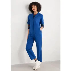 Clear Water Linen-Cotton Jumpsuit-Seasalt Cornwall New