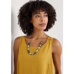 Collan Beaded Necklace-Seasalt Cornwall Discount