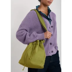 Handtied Organic Cotton Bucket Bag-Seasalt Cornwall Clearance