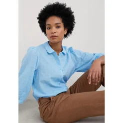 Hope Cottage Organic Cotton Check Blouse-Seasalt Cornwall Sale