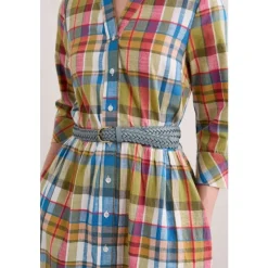 Intertwined Woven Leather Belt-Seasalt Cornwall Clearance
