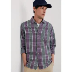 Men's Banyan Checked Cotton Shirt-Seasalt Cornwall Hot