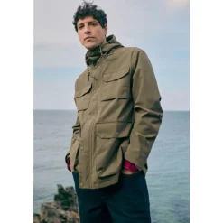 Men's Porthcurno Waterproof Jacket-Seasalt Cornwall New