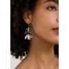 Precious Flower Drop Earrings-Seasalt Cornwall Fashion