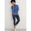 Sea Dance Cropped Leggings in GOTS-Certified Organic Cotton-Seasalt Cornwall Hot