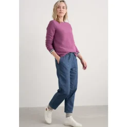 Sholl Denim-Linen Joggers-Seasalt Cornwall Hot