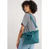 Skyflow Organic Cotton Canvas Cross Body Bag-Seasalt Cornwall Clearance