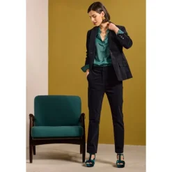 Star Rock Cotton Moleskin Tapered Trousers-Seasalt Cornwall Clearance