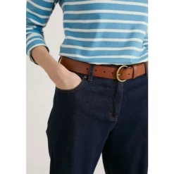 Townshend Leather Belt-Seasalt Cornwall Sale