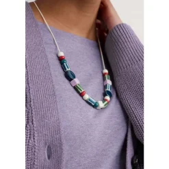 Vervain Mixed Ceramic Bead Necklace-Seasalt Cornwall Online