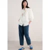 Vow Cave Tapered Trousers in GOTS-Certified Organic Cotton-Seasalt Cornwall New