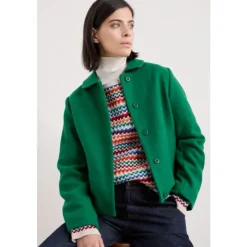West Moor Wool-Blend Worker Jacket-Seasalt Cornwall Online